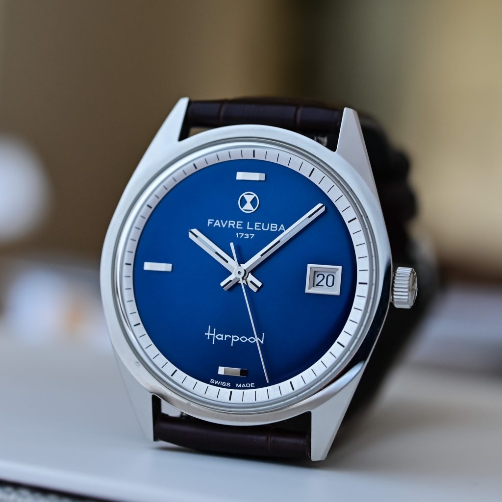 Favre Leuba Harpoon Revival Black and Blue Dials - 5