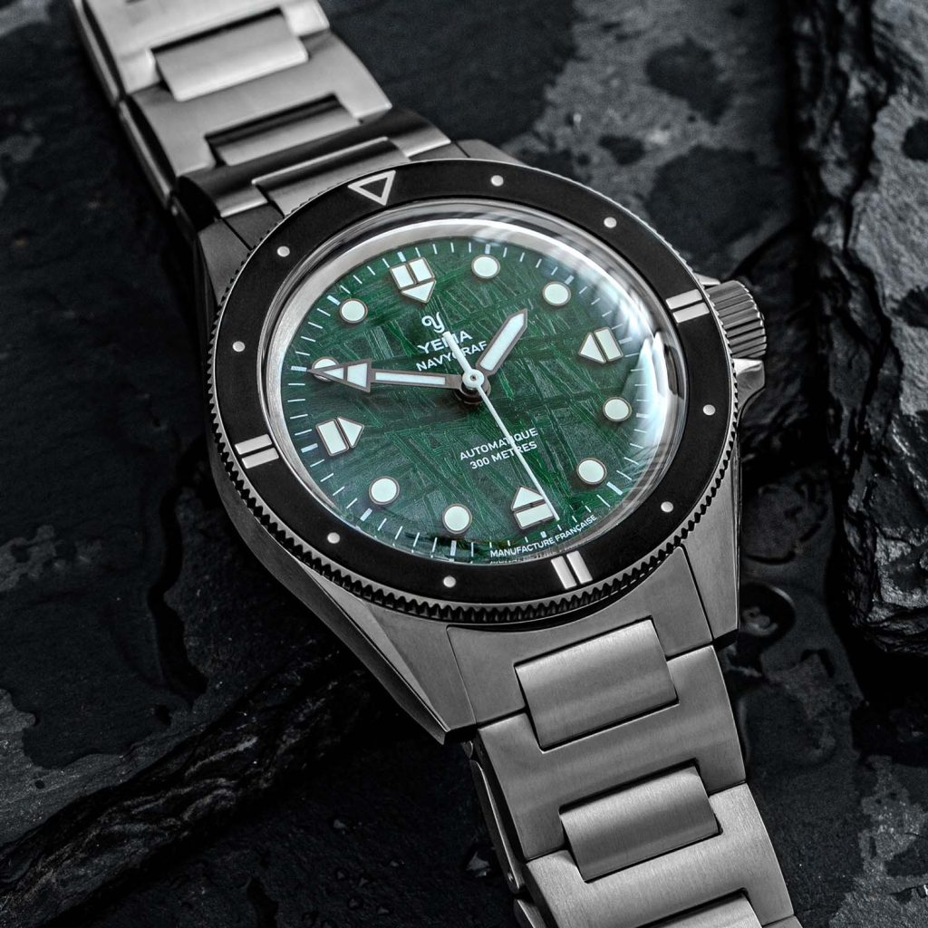 Yema Navygraf Meteorite CMM.10 Limited Edition black or green - 7