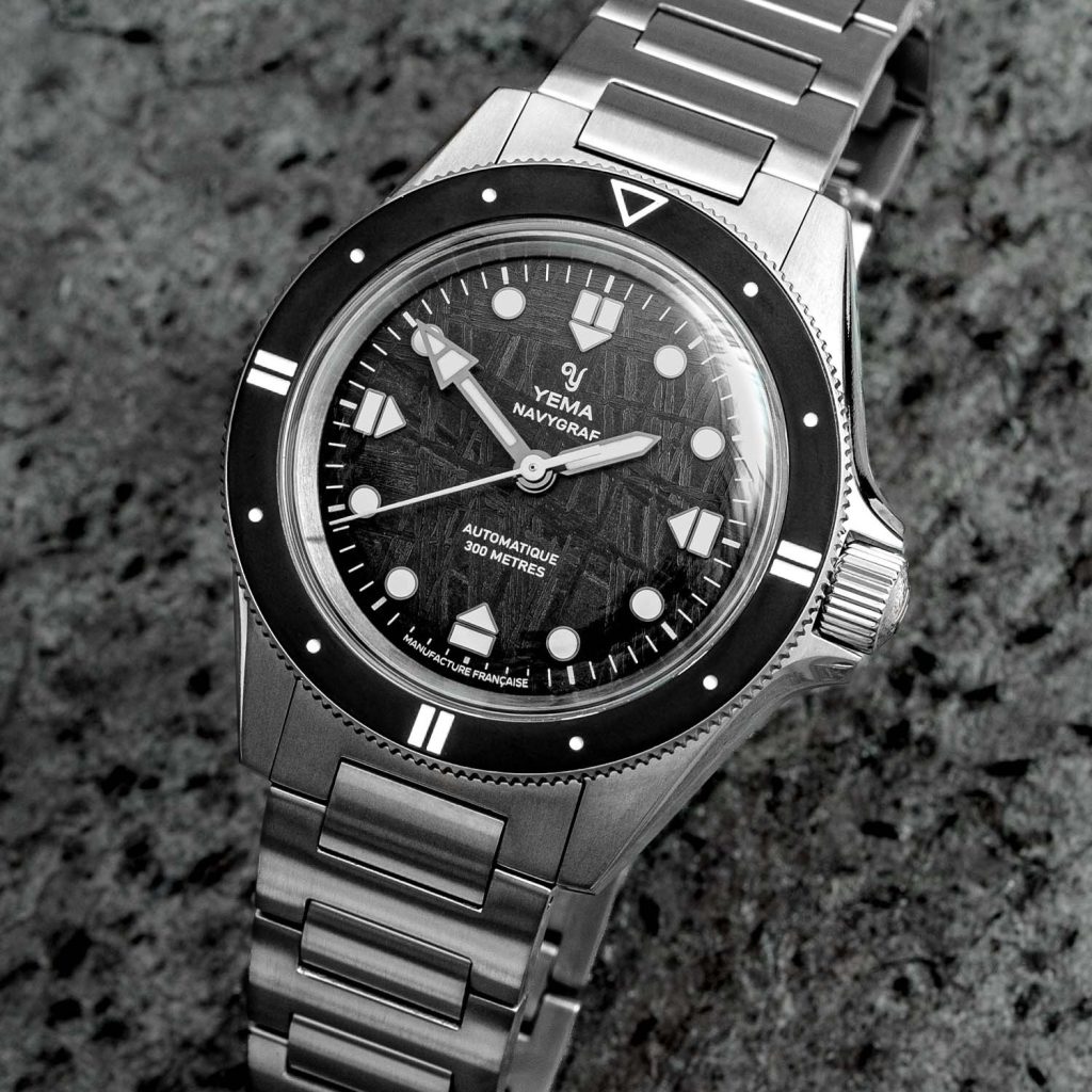 Yema Navygraf Meteorite CMM.10 Limited Edition black or green - 6