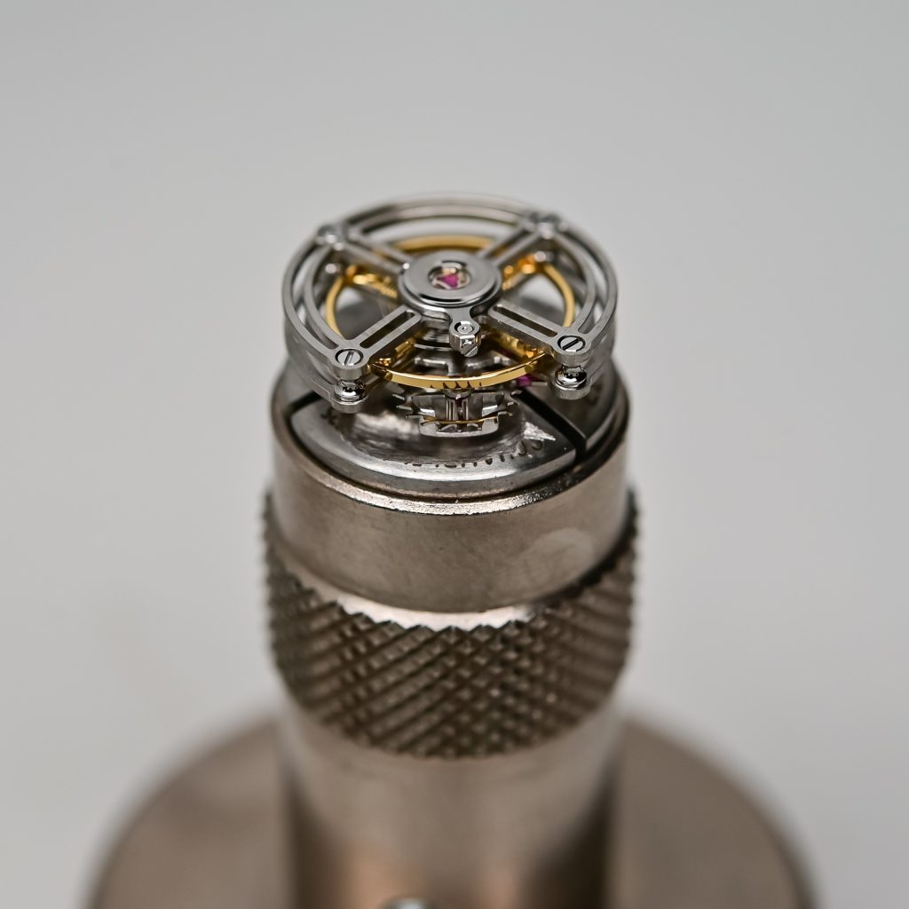 Marco Tedeschi Central Floating Tourbillon Titanium Black Aventurine Review - 10