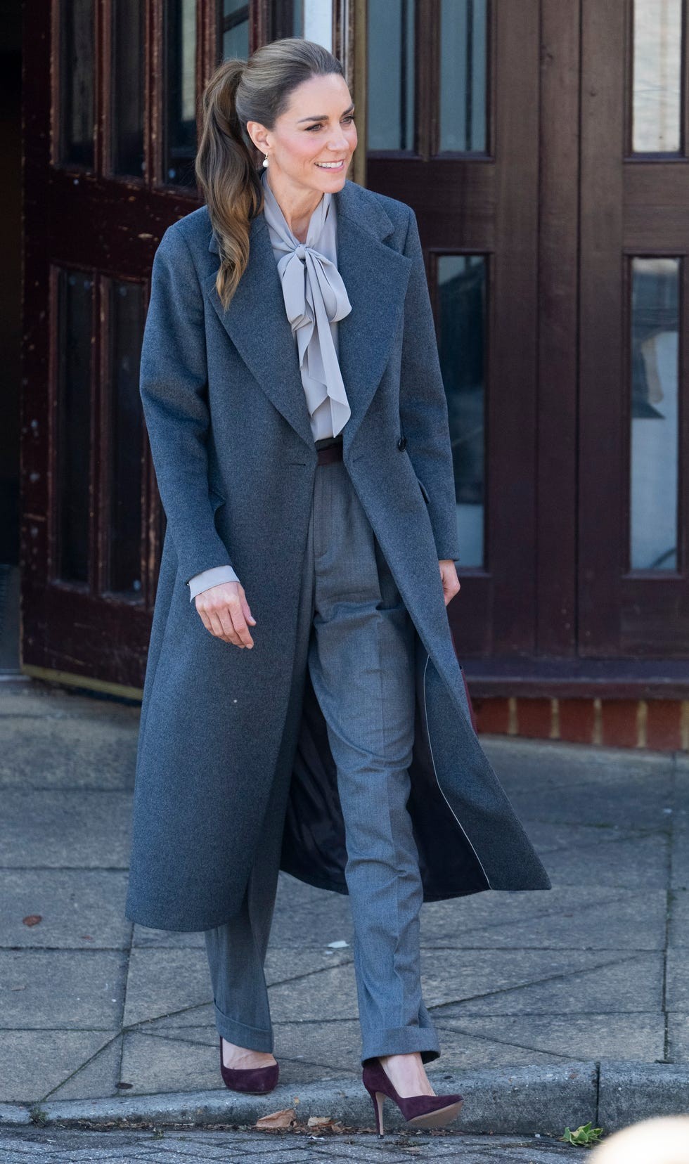 The Princess Of Wales Visits West Sussex Minibus