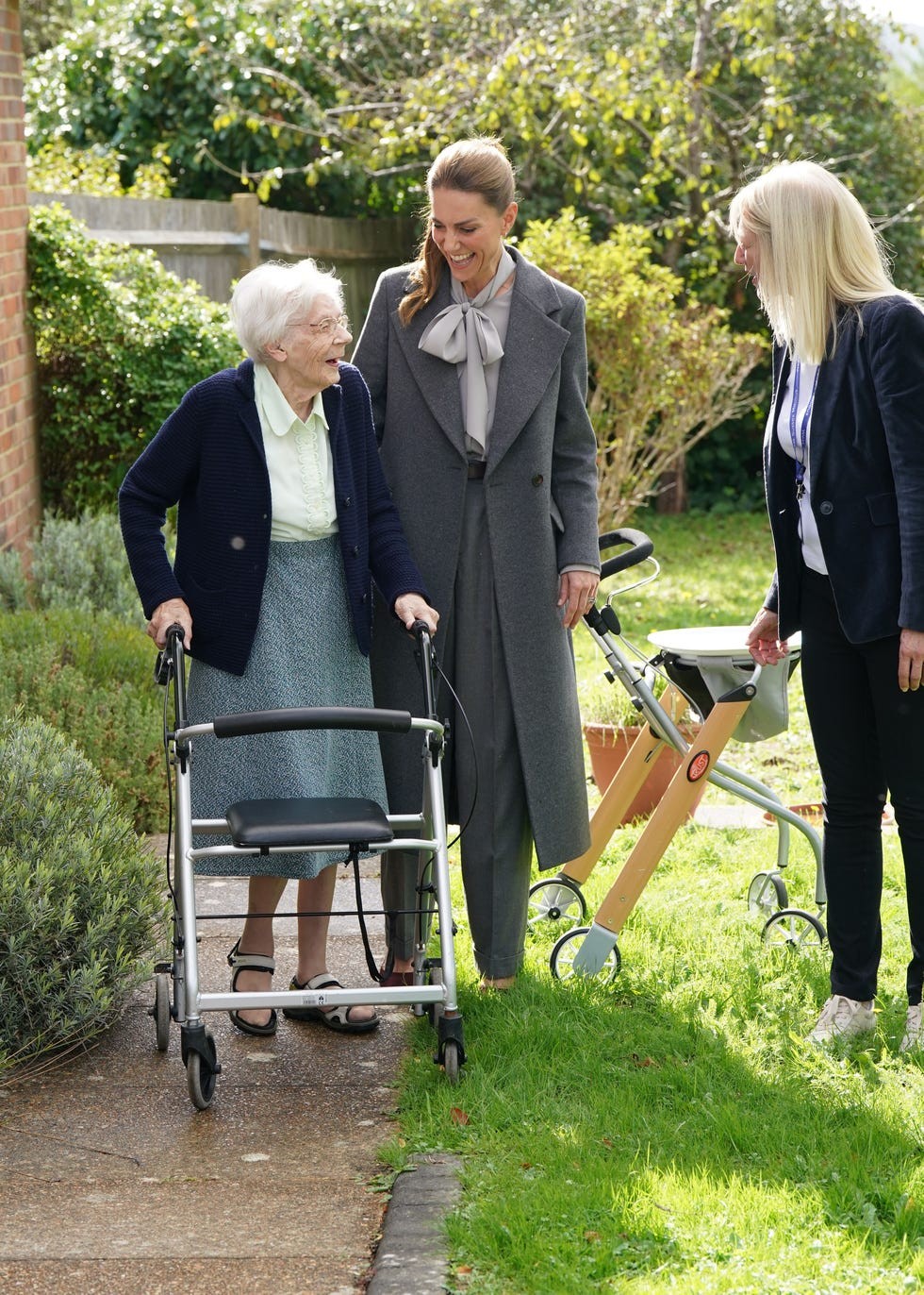 The Princess Of Wales Visits West Sussex Minibus