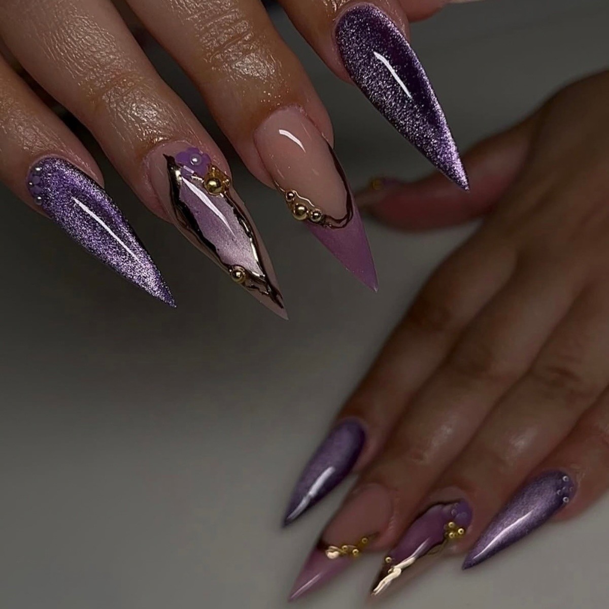 fall-purple-nail-designs-style-rave
