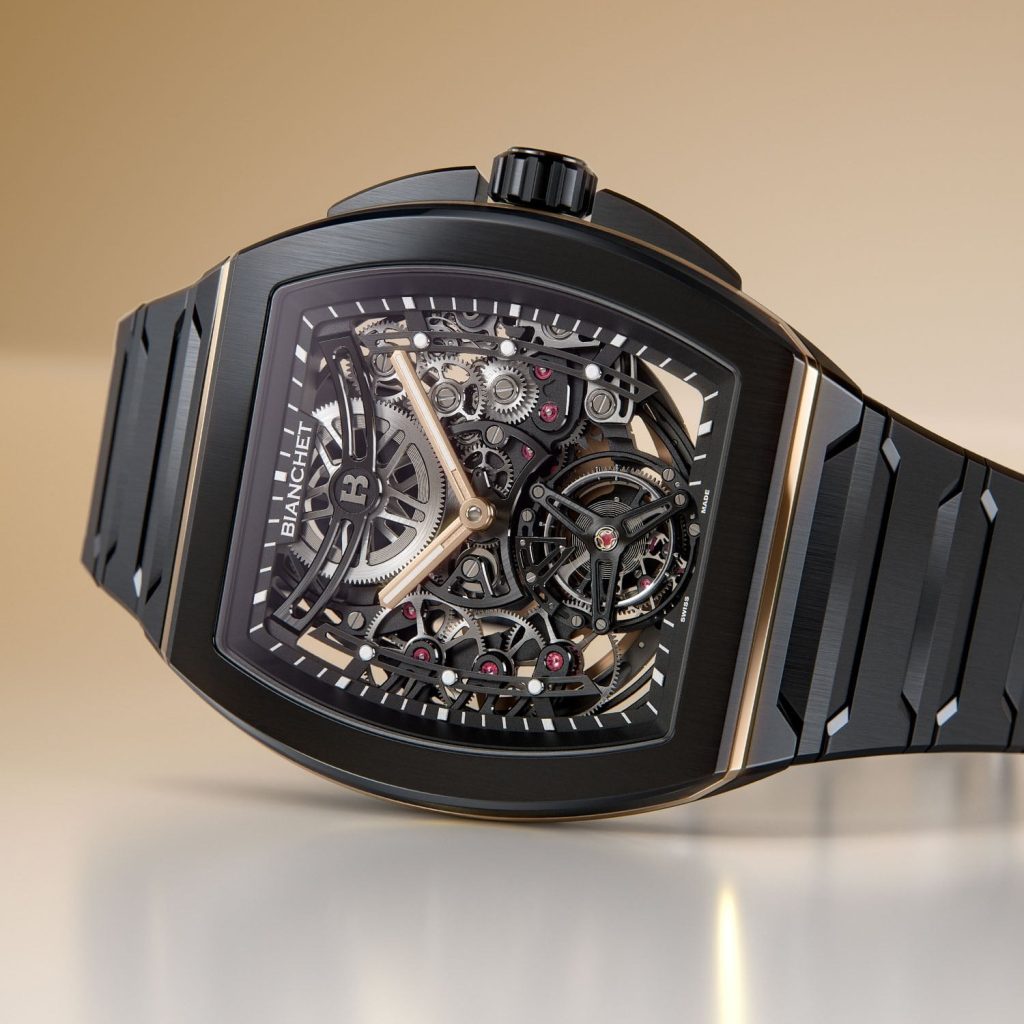 Bianchet UltraFino Tonneau Black Ceramic and Gold - 8