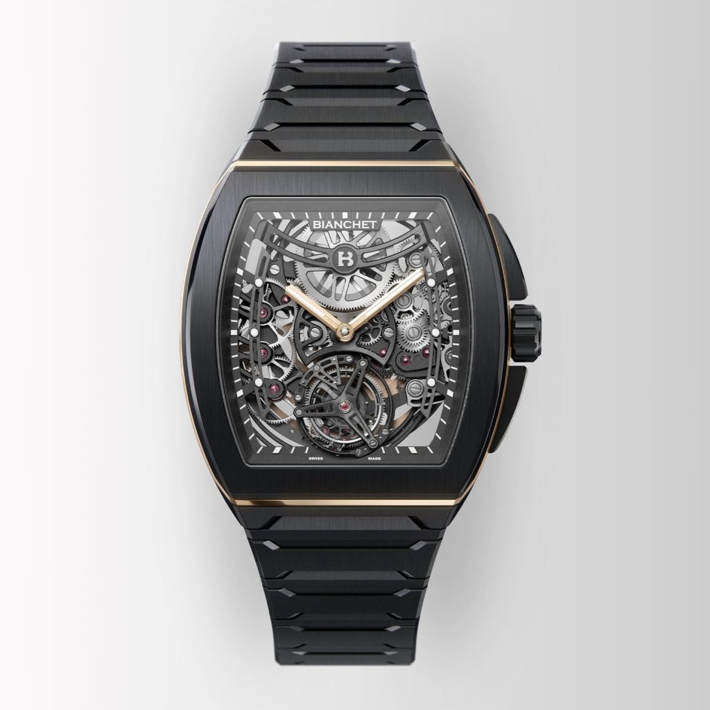 Bianchet UltraFino Tonneau Black Ceramic and Gold - 4