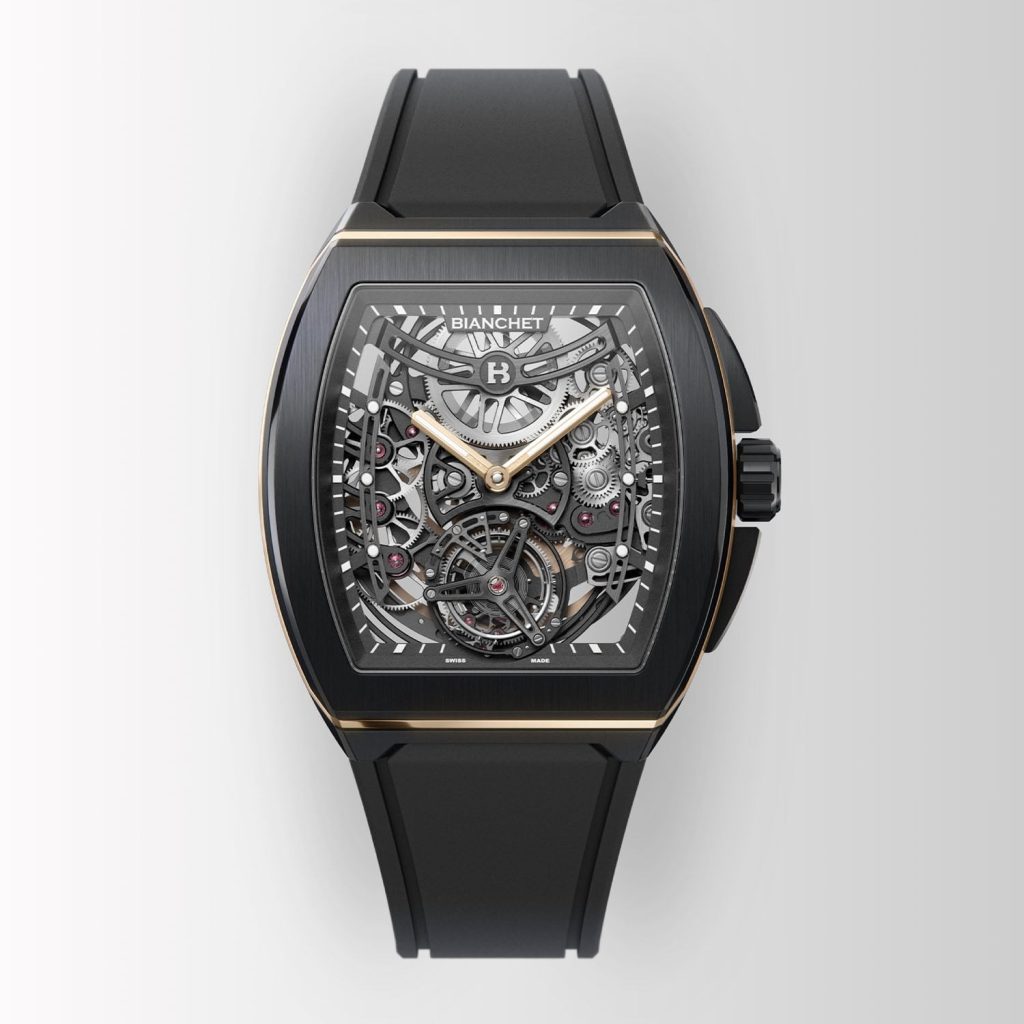 Bianchet UltraFino Tonneau Black Ceramic and Gold - 3