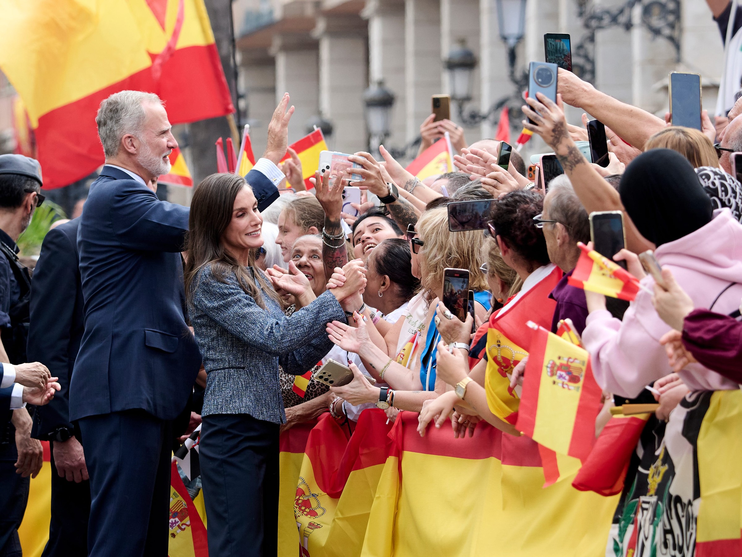 The King And Queen Of Spain Visit Ceuta