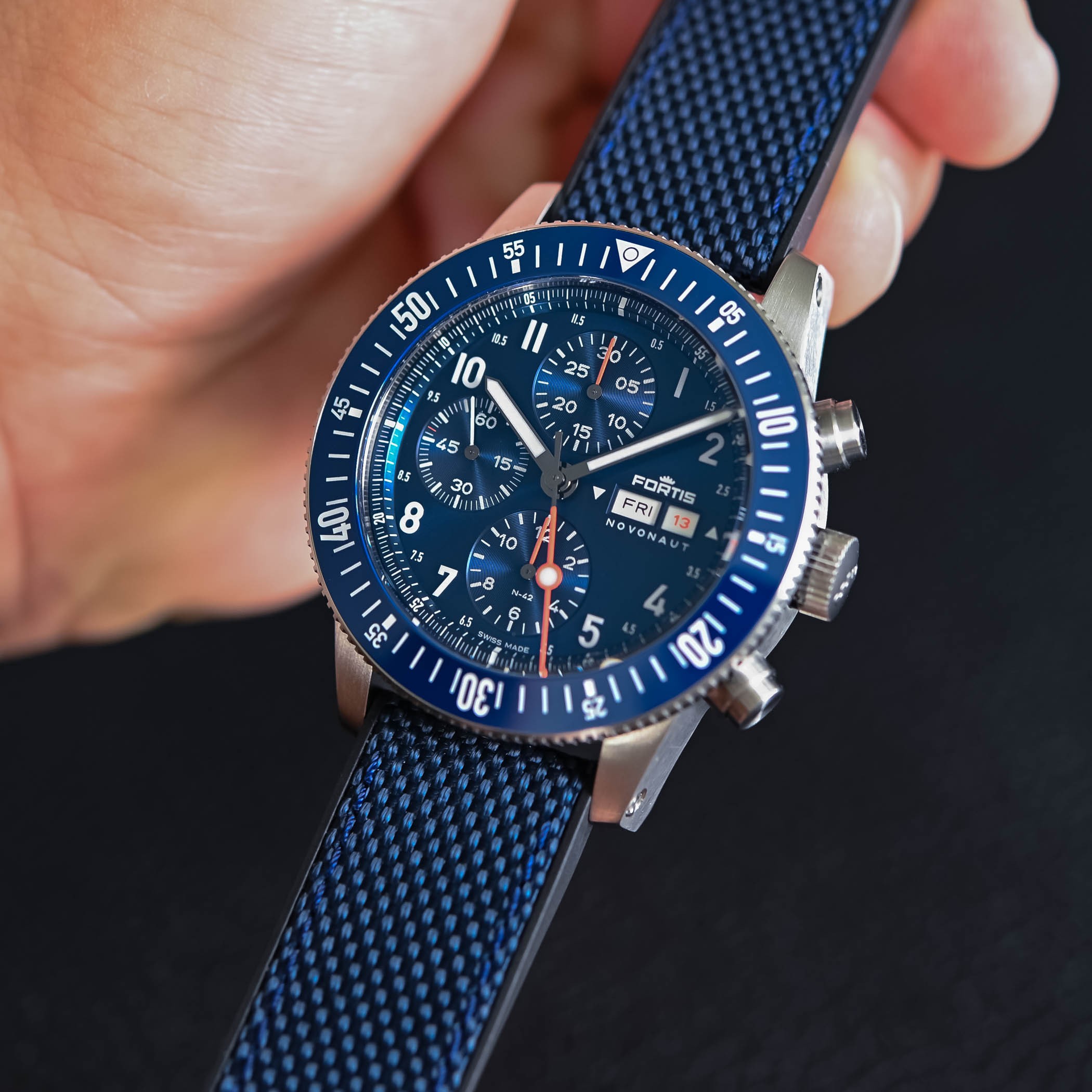 Fortis N-42 Novonaut Space Chronograph