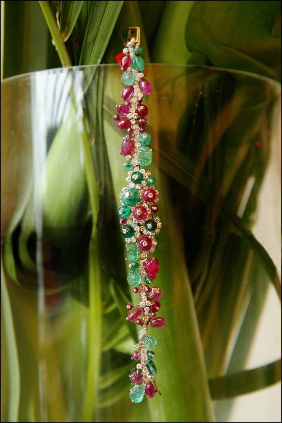 Italian Queen Marie-Jose sells her jewels in Christie's, London in Paris, France in May, 2007.