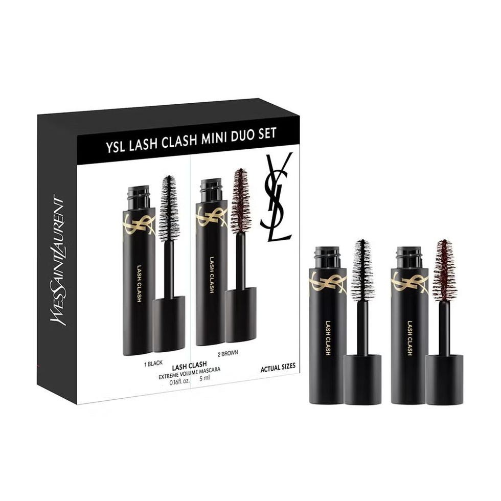Lash Clash Mini Black and Brown Mascara Duo