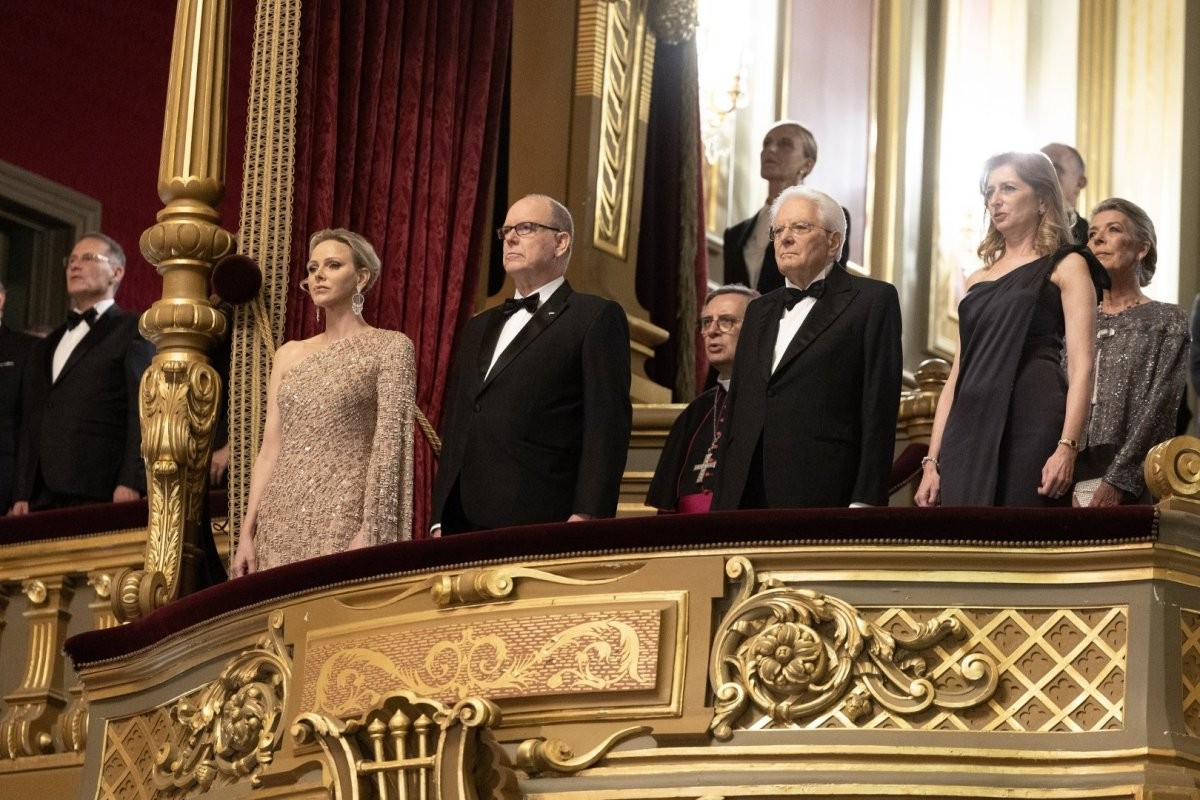 The Prince and Princess of Monaco welcome the President of Italy to the principality for a state visit on October 2, 2026 (Presidenza della Repubblica Italiana)