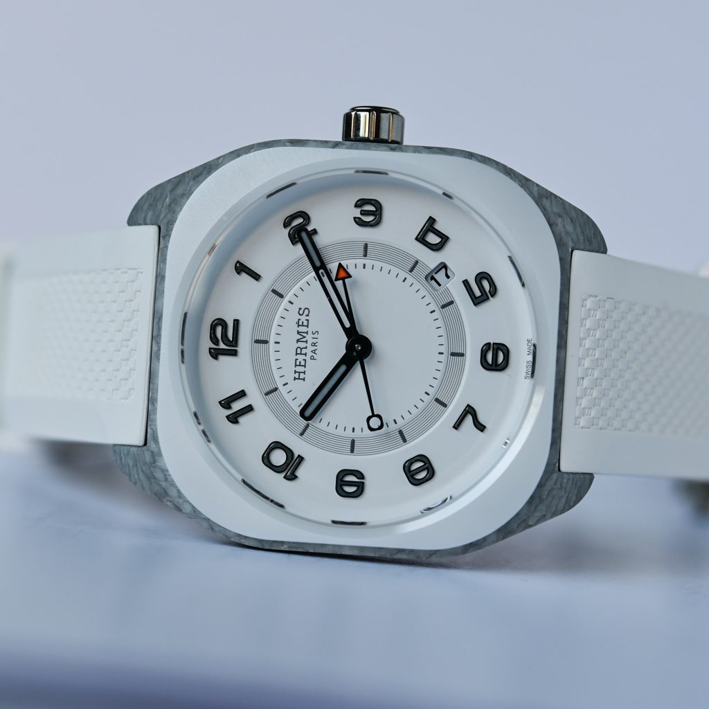 2026 Hermes H08 Watch Braided glass fibre composite case - review - 10