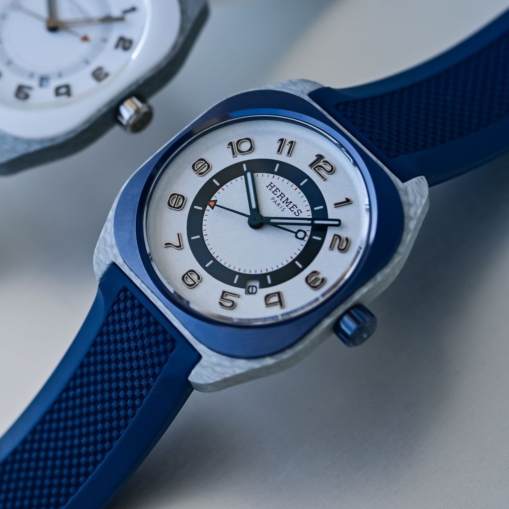 2026 Hermes H08 Watch Braided glass fibre composite case - review - 8