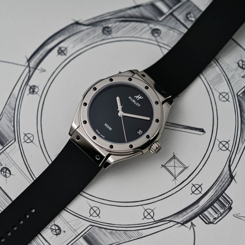 Review Hublot Classic Fusion Tributo - Re-Edition first MDM Hublot 1980 - 2