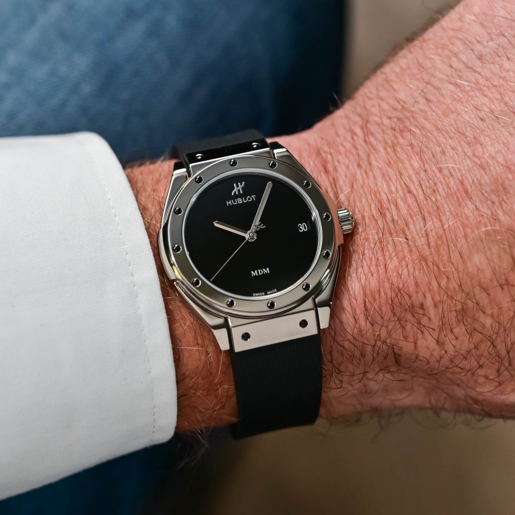 Review Hublot Classic Fusion Tributo - Re-Edition first MDM Hublot 1980 - 10