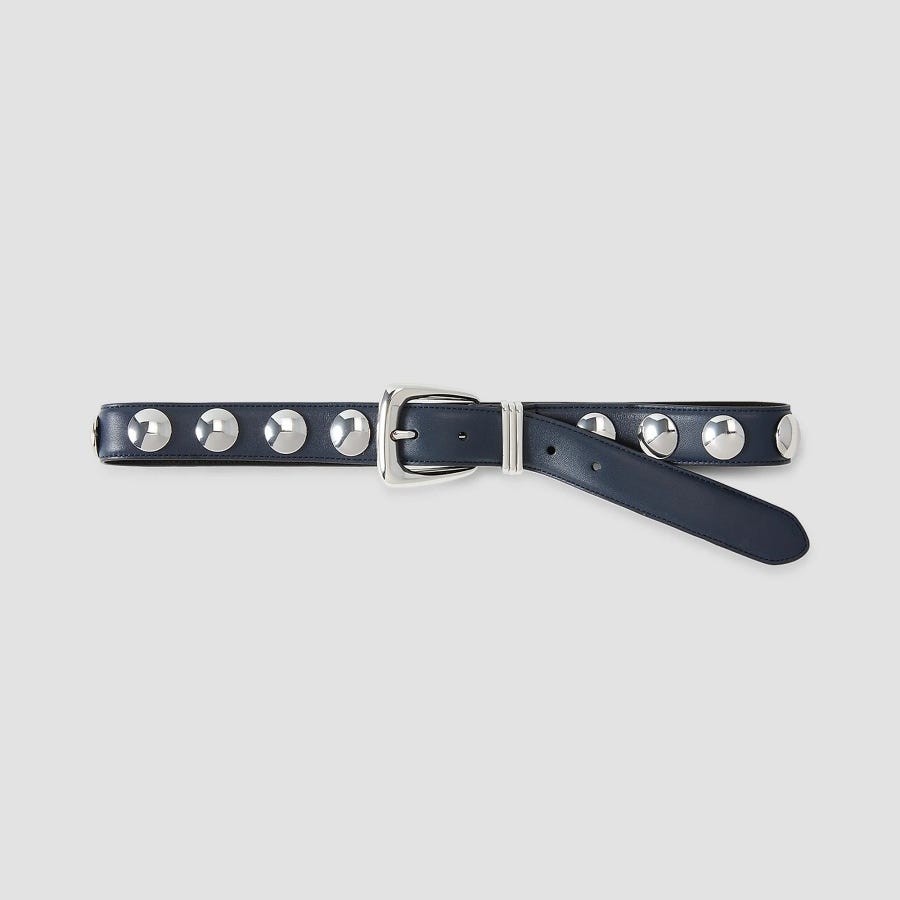 Arch Studded Leather Belt