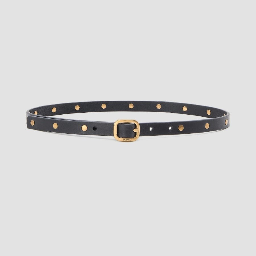Studded Leather Belt