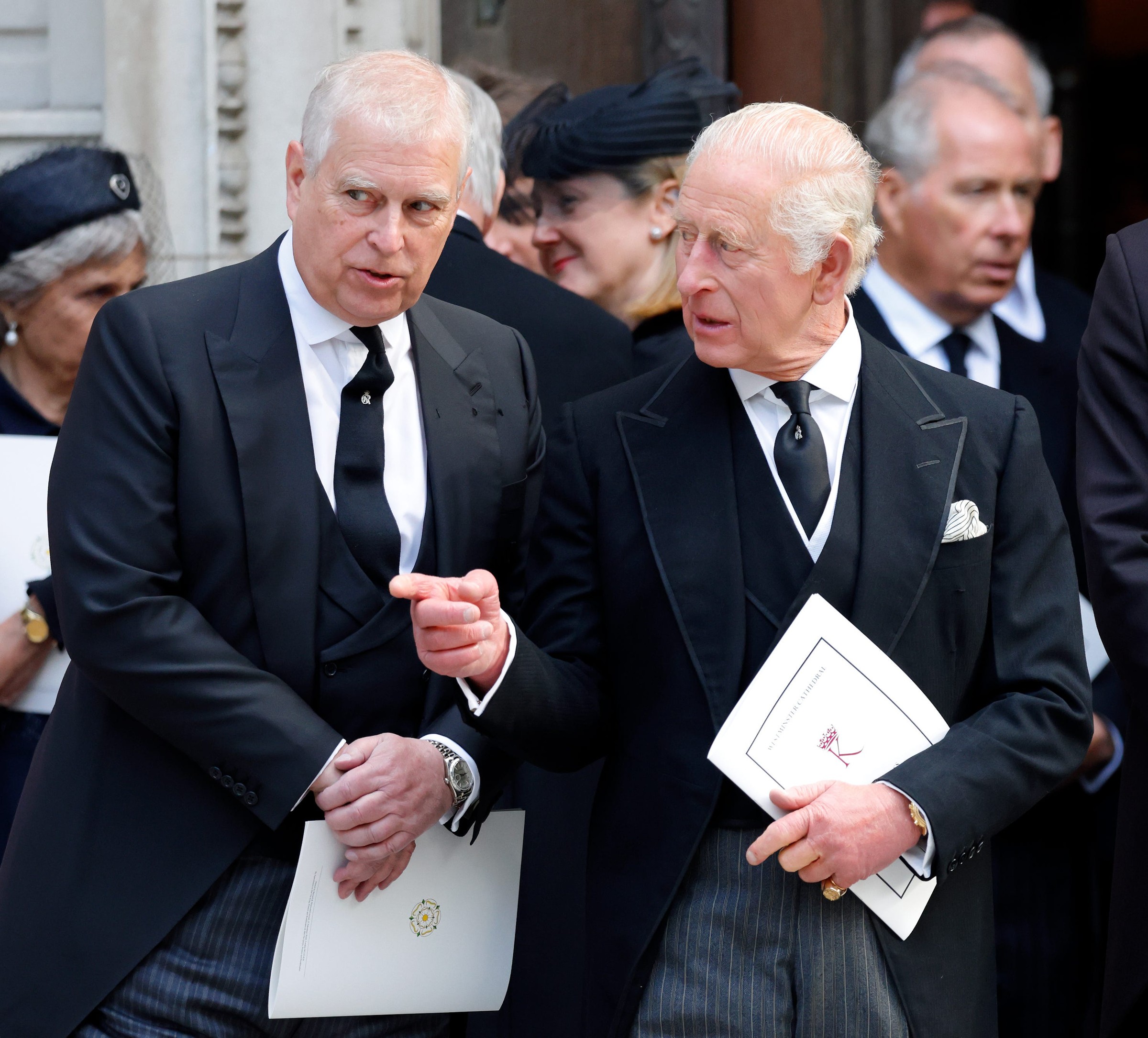 The Funeral Of The Duchess Of Kent