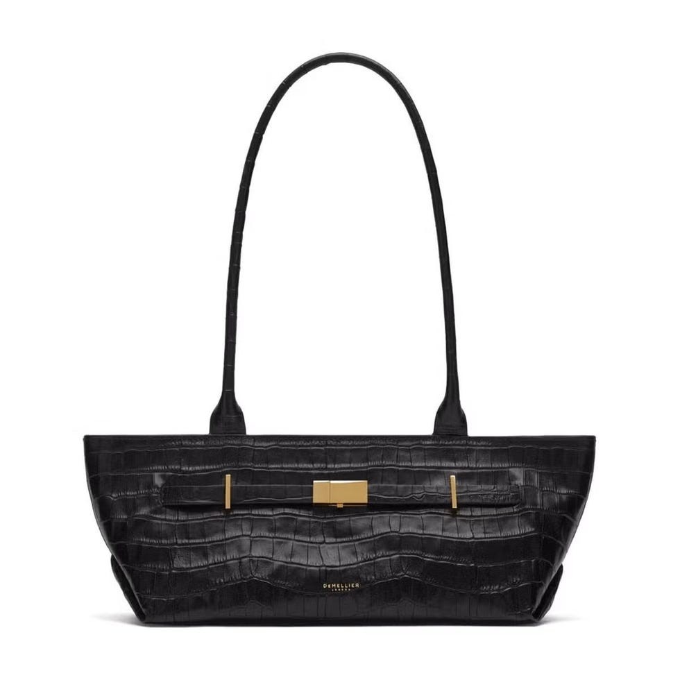 New York Croc-Embossed Bag