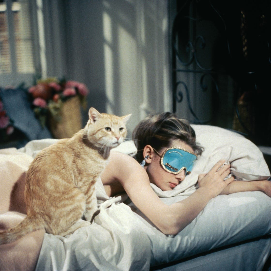 breakfast at tiffanys, audrey hepburn, 1961