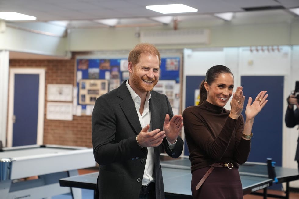 The Duke And Duchess Of Sussex Visit Nottingham
