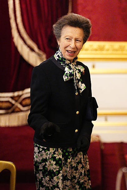 The Princess Royal Hosts Christmas Tea Party For The Not Forgotten Association