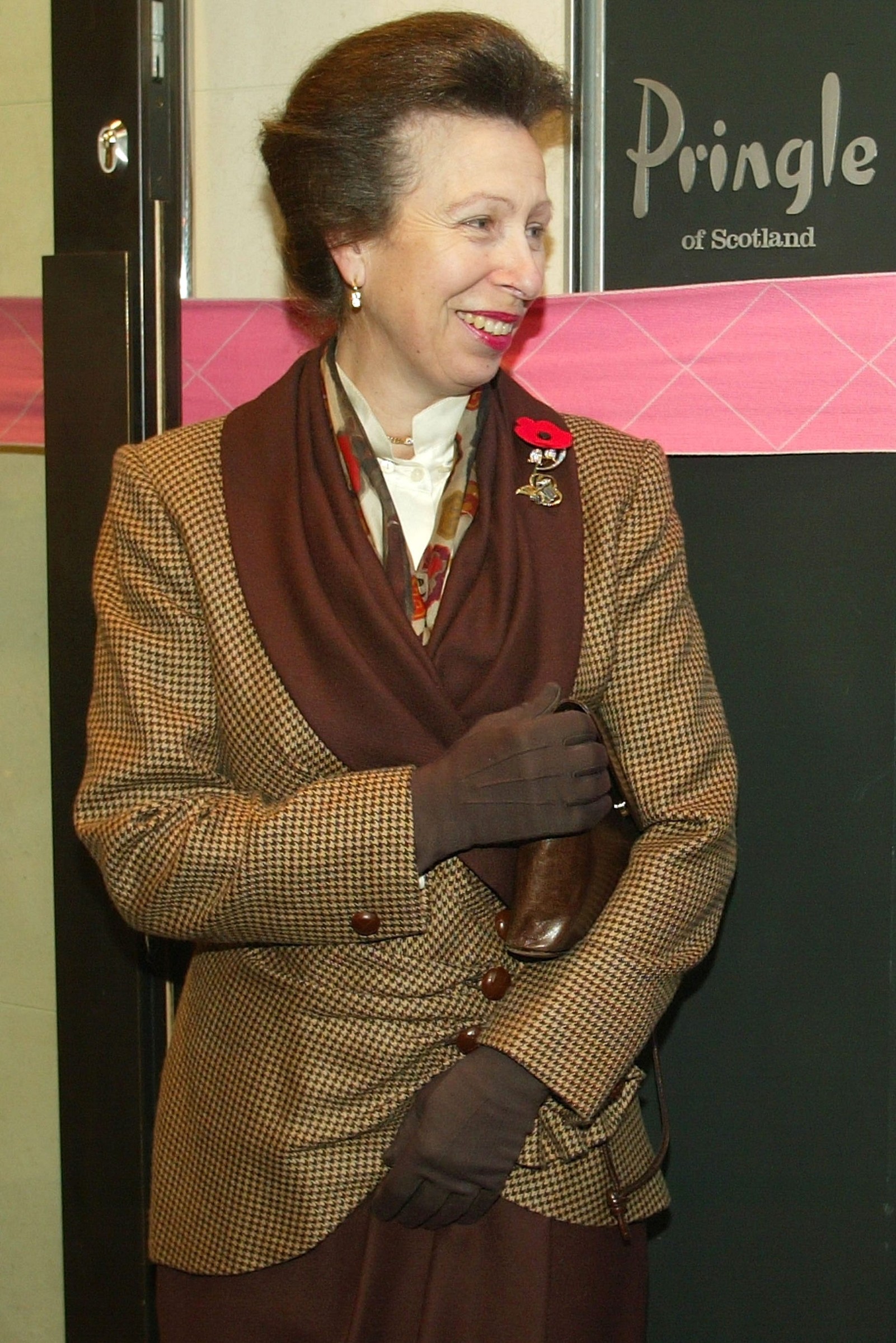 Princess Anne Opens Pringle Scotland Boutique
