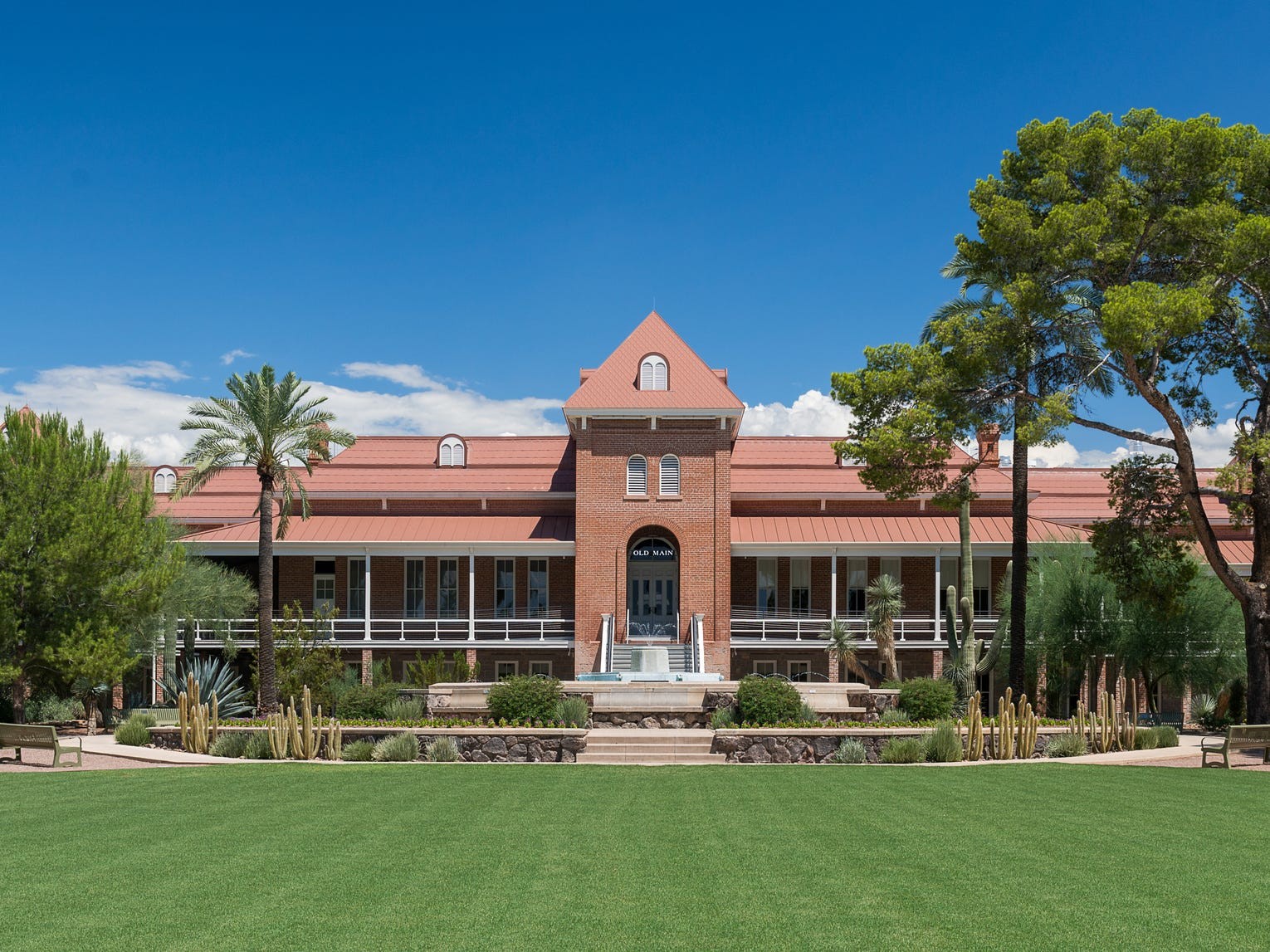 Old Main building at the University of Arizona