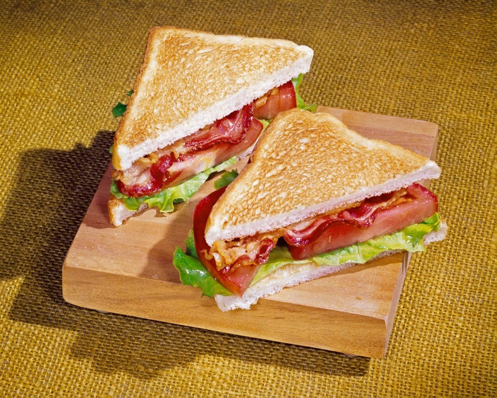 1960s Simple Tasty Blt On C...