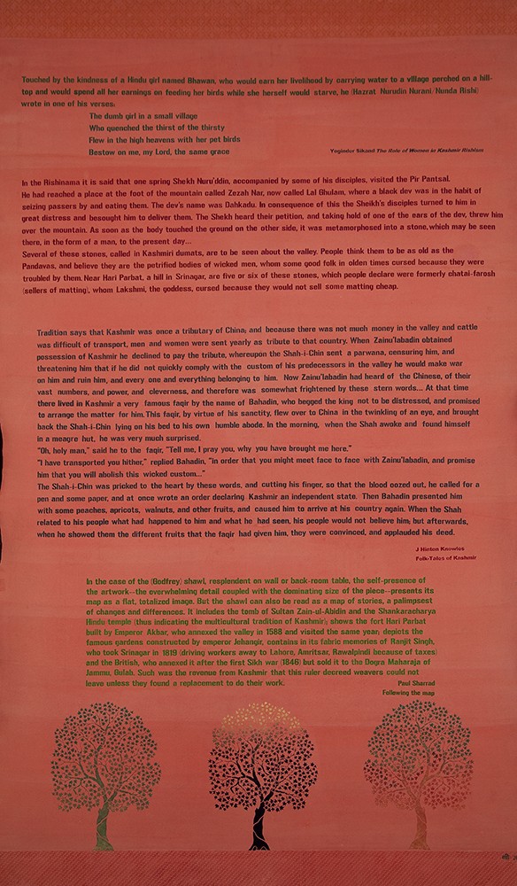A historical narrative about the kindness of individuals in Kashmir's cultural and mythological context.