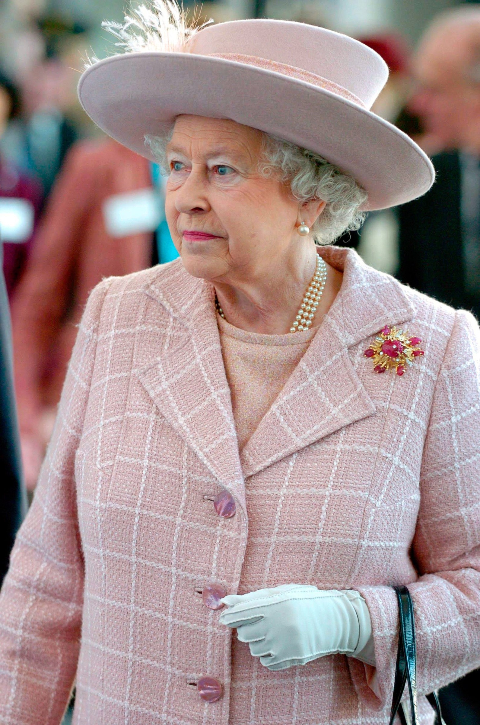 Queen Elizabeth II Visits Cancer Research Center in Cambridge