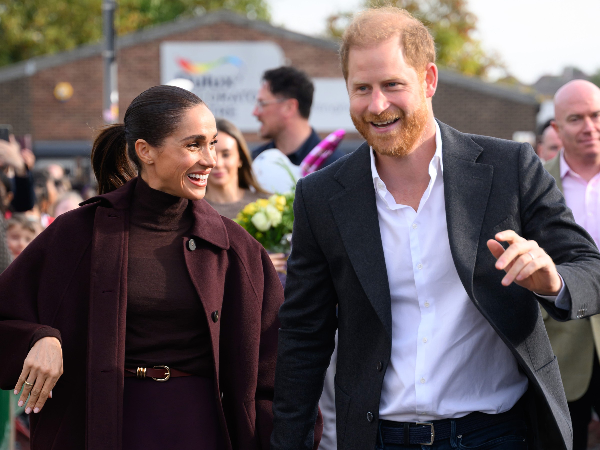 The Duke And Duchess Of Sussex Visit Nottingham