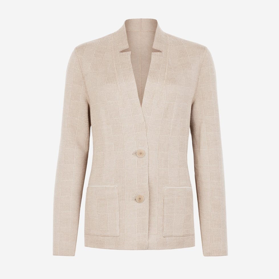 Ultrafine Cashmere and Cotton Reversible Jacket