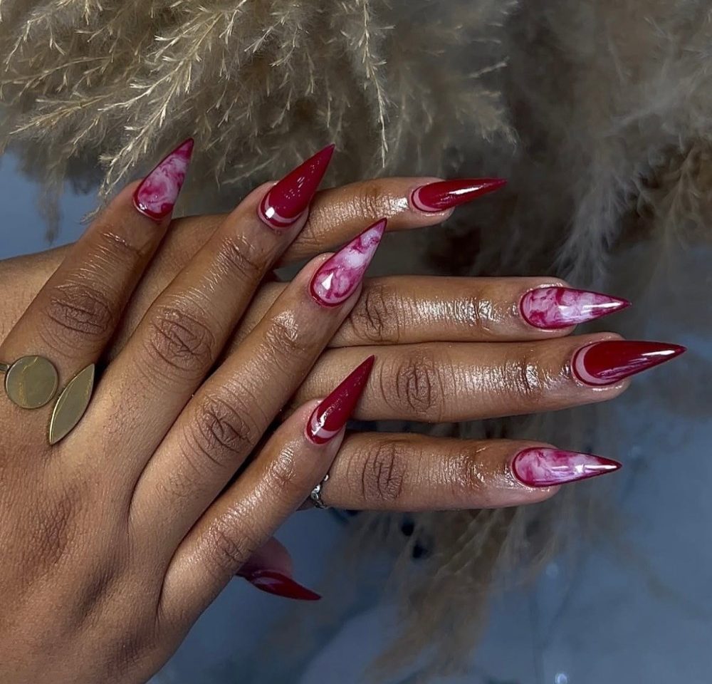 burgundy-nail-designs-fall-style-rave