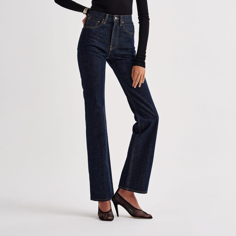 Brontë Jean in Rigid Denim