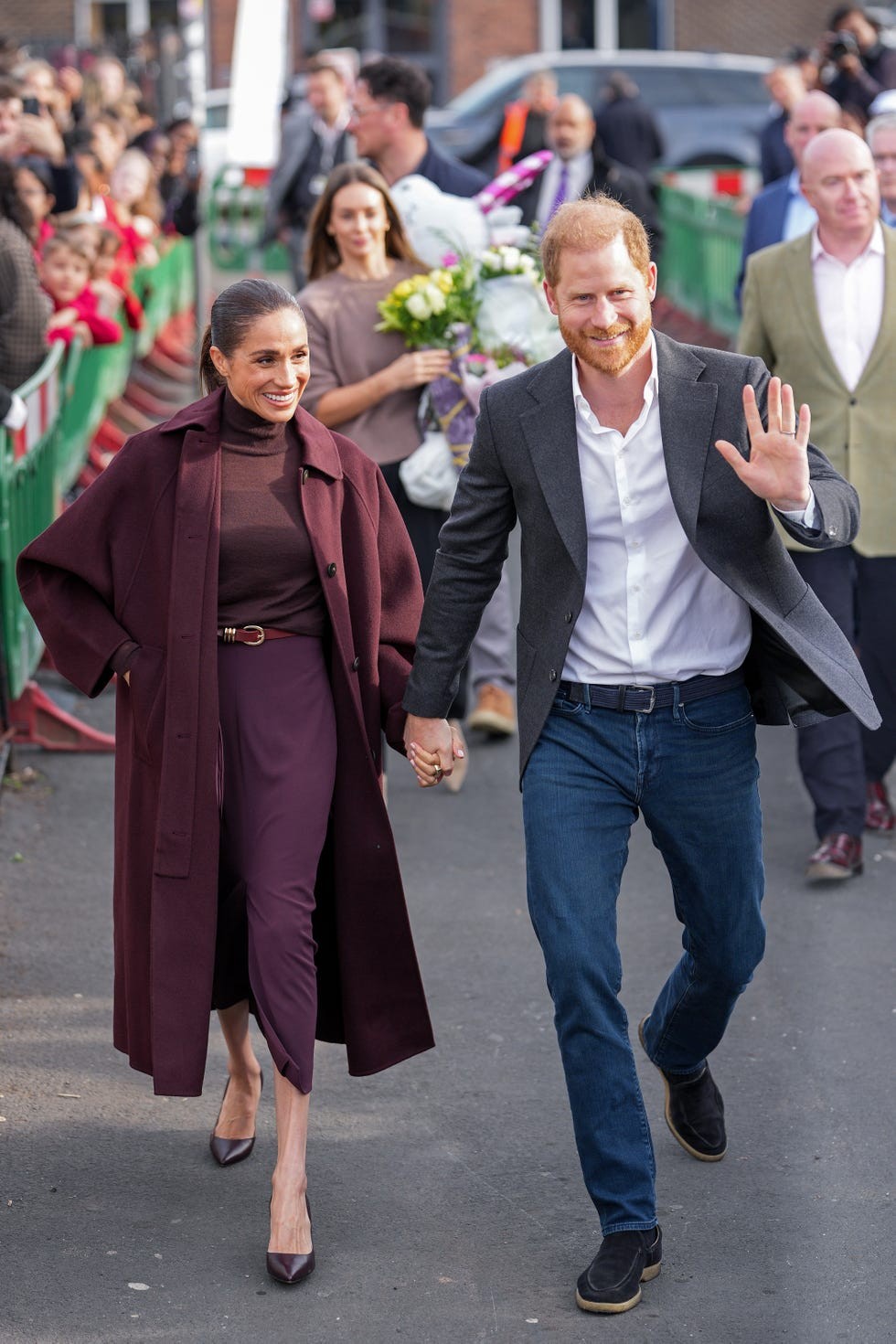 The Duke And Duchess Of Sussex Visit Nottingham