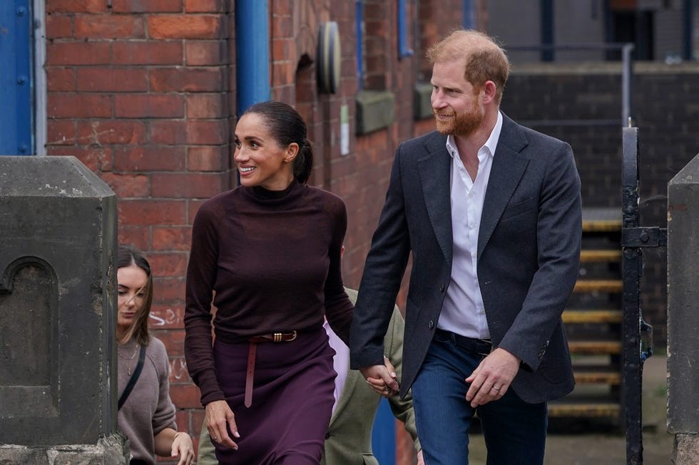 The Duke And Duchess Of Sussex Visit Nottingham
