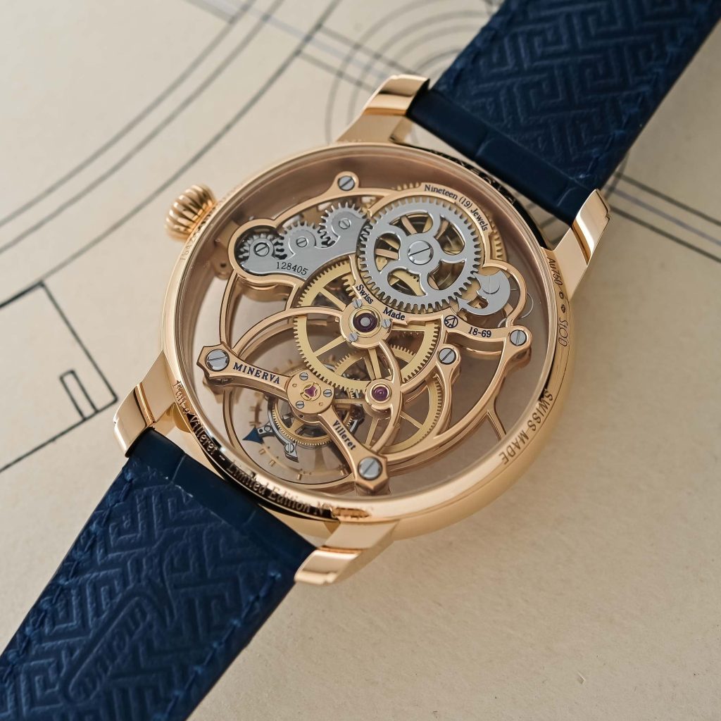 2026 Minerva Exo Tourbillon Skeleton Limited Edition 18 - Minerva Goddess face - review - 6