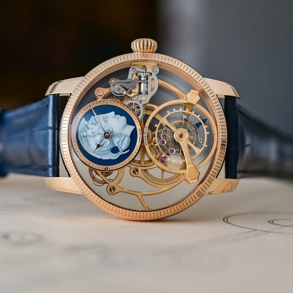 2026 Minerva Exo Tourbillon Skeleton Limited Edition 18 - Minerva Goddess face - review - 5