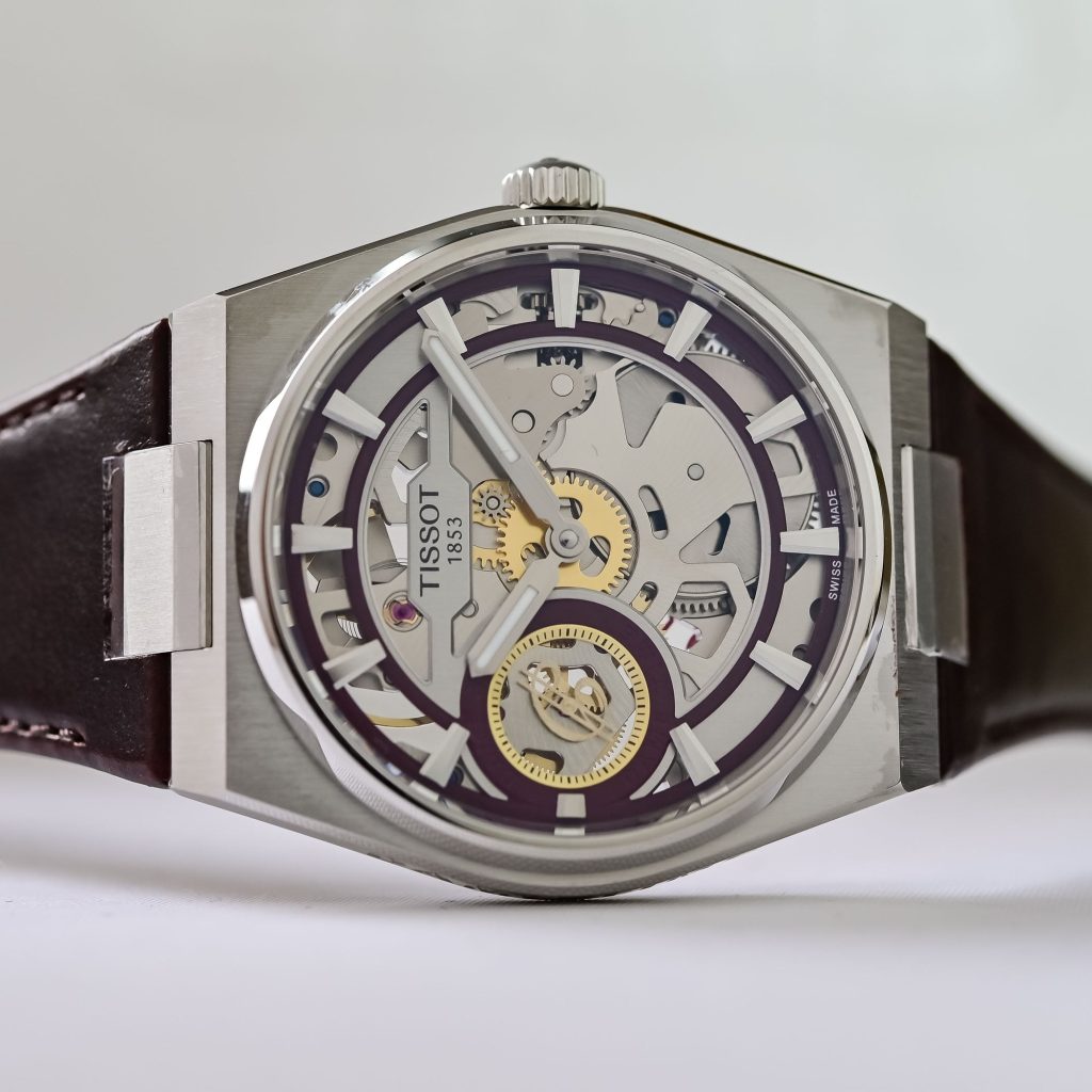 Tissot PRX Skeleton Damian Lillard Special Edition - 44mm hand-wound Unitas T137.405.17.371.00 - review - 2