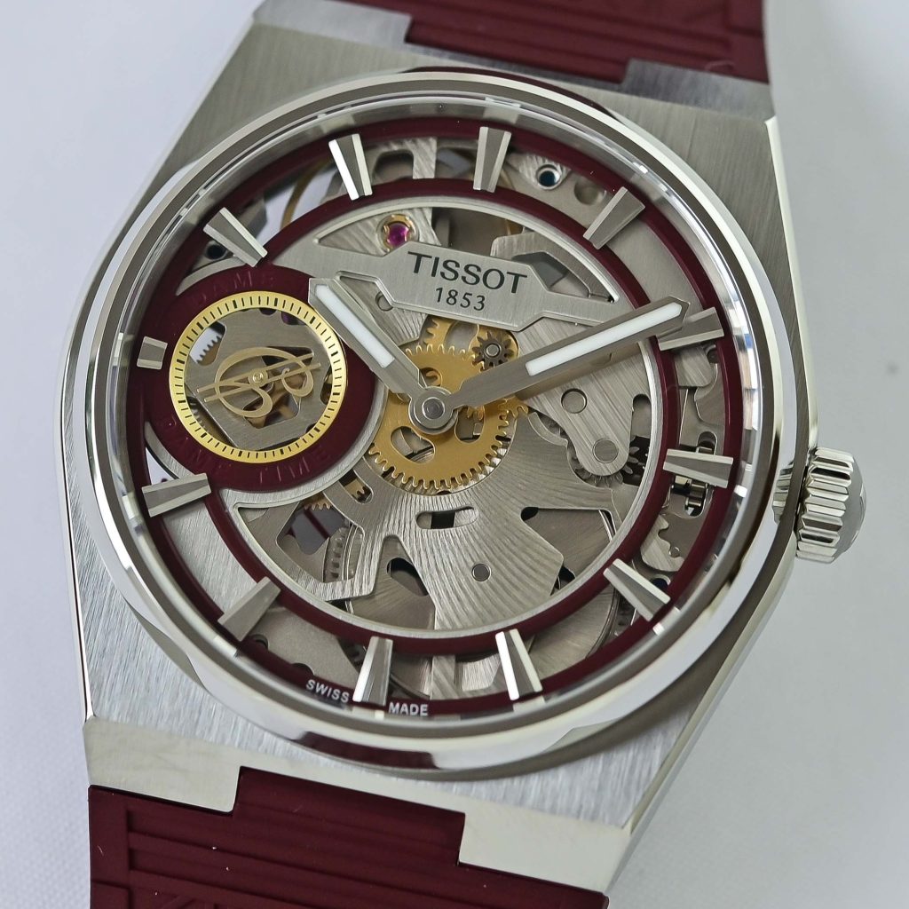 Tissot PRX Skeleton Damian Lillard Special Edition - 44mm hand-wound Unitas T137.405.17.371.00 - review - 5
