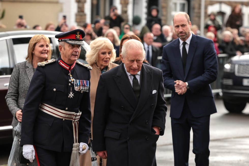 King Charles III And The Prince Of Wales Mark The 60th Anniversary Of The Aberfan Disaster