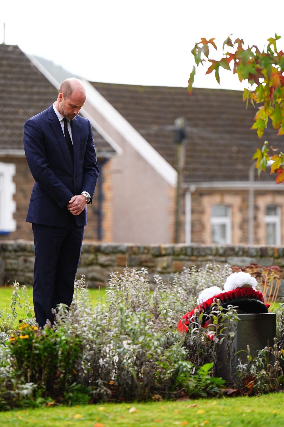 King Charles III And The Prince Of Wales Mark The 60th Anniversary Of The Aberfan Disaster