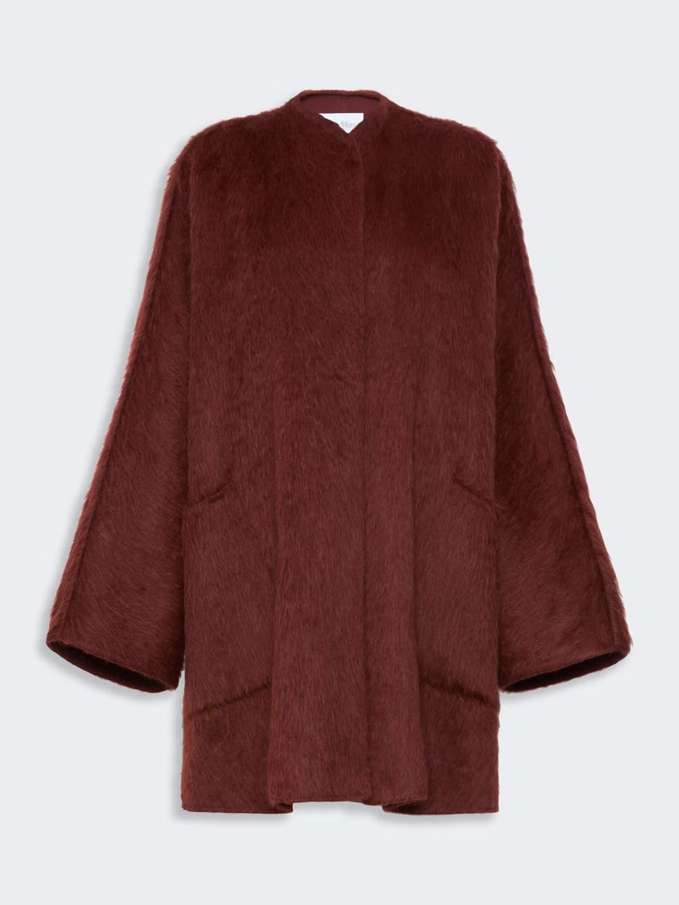 Burgundy Cape Coat