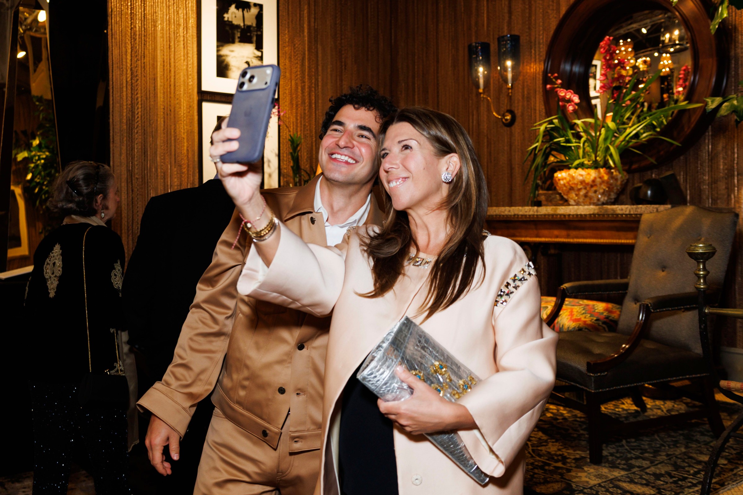 san francisco, ca october 14 zac posen and stellene volandes attend the san francisco fall show 44th anniversary opening night gala on october 14th 2026 at fort mason center in san francisco, ca photo jessica monroy for drew altizer photography