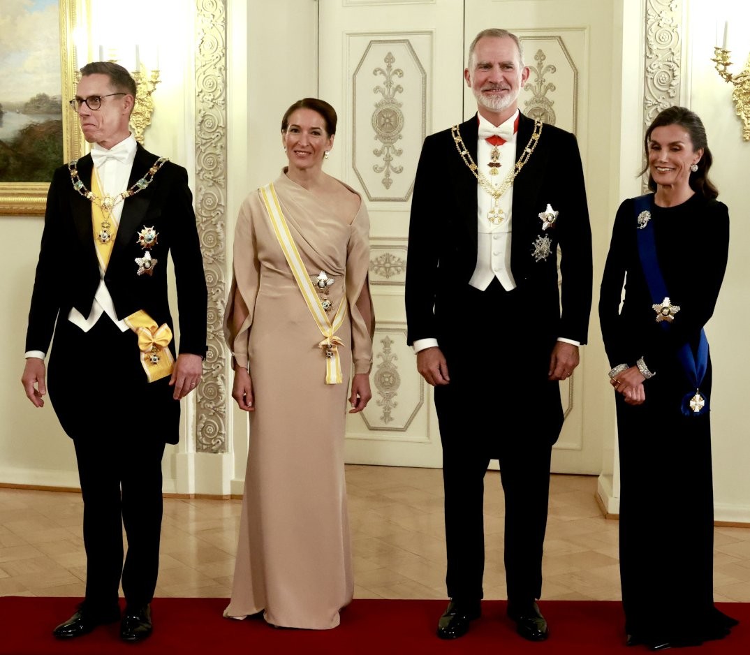 The President and First Lady of Finland host a state banquet in honor of the visiting King and Queen of Spain in Helsinki on October 6, 2026 (Casa de S.M. el Rey)