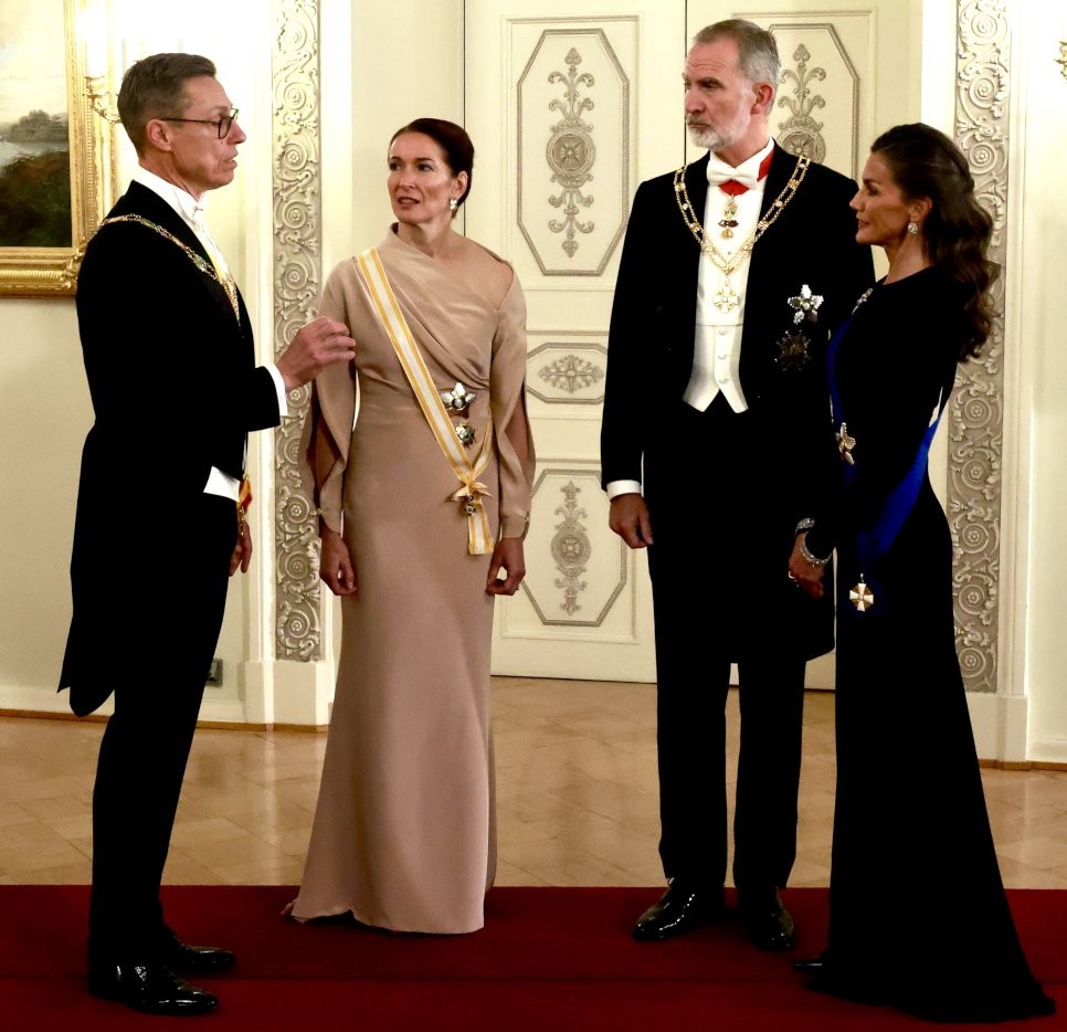 The President and First Lady of Finland host a state banquet in honor of the visiting King and Queen of Spain in Helsinki on October 6, 2026 (Casa de S.M. el Rey)