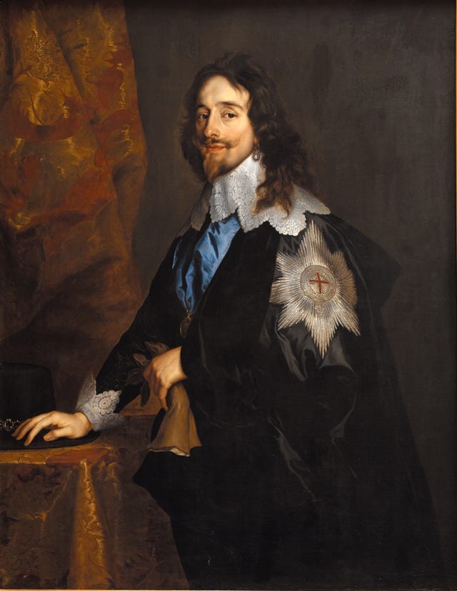 Portrait Of King Charles I Of England