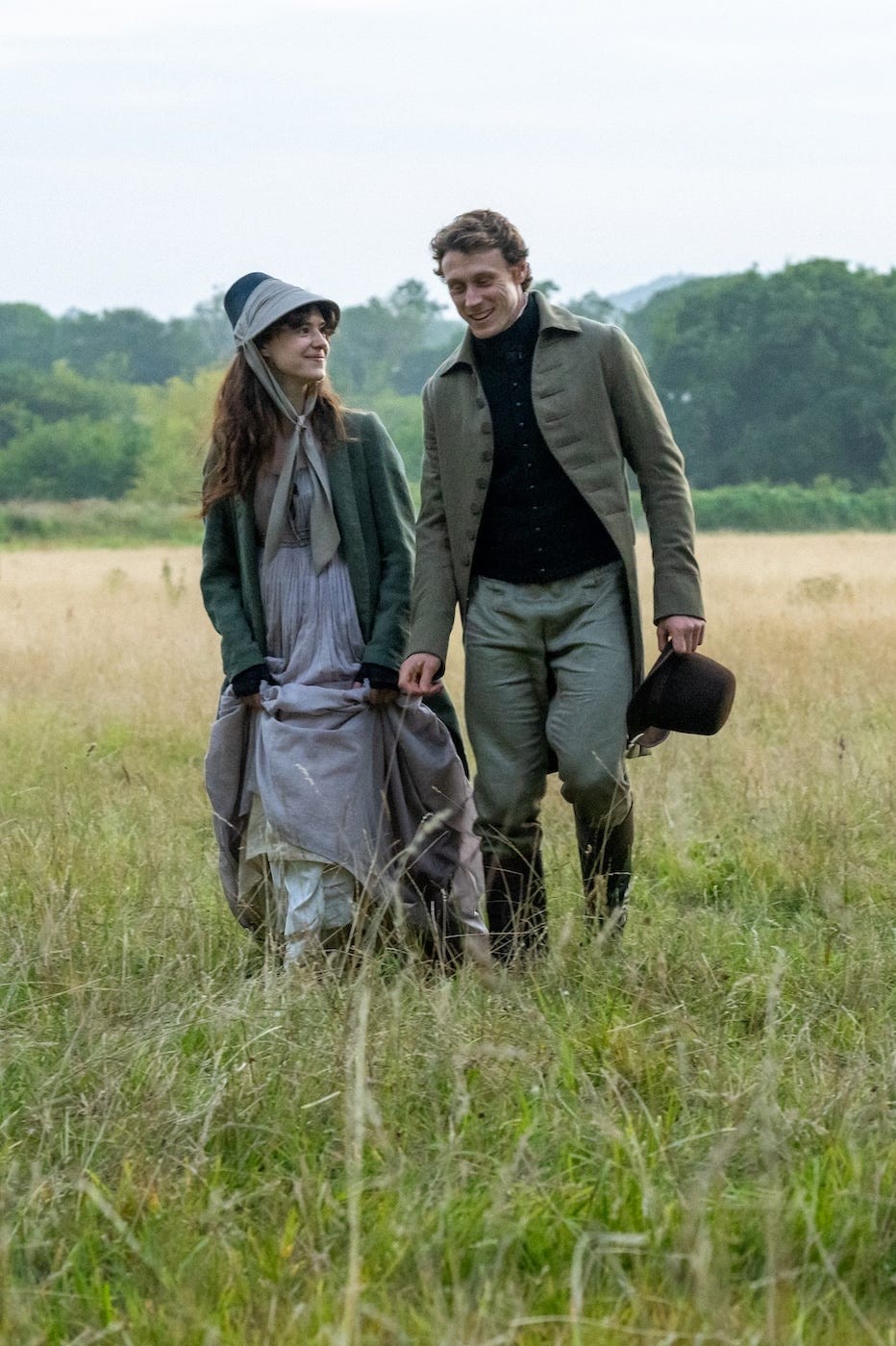 4258d00500597rdaisy edgar jones stars as elinor dashwood and george mackay as edward ferrars in sense and sensibility, a focus features releasecredit alex bailey © 2026 focus features llc