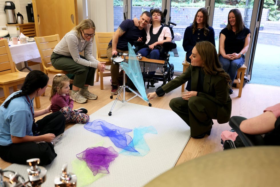 The Princess Of Wales Visits The Treehouse Children's Hospice